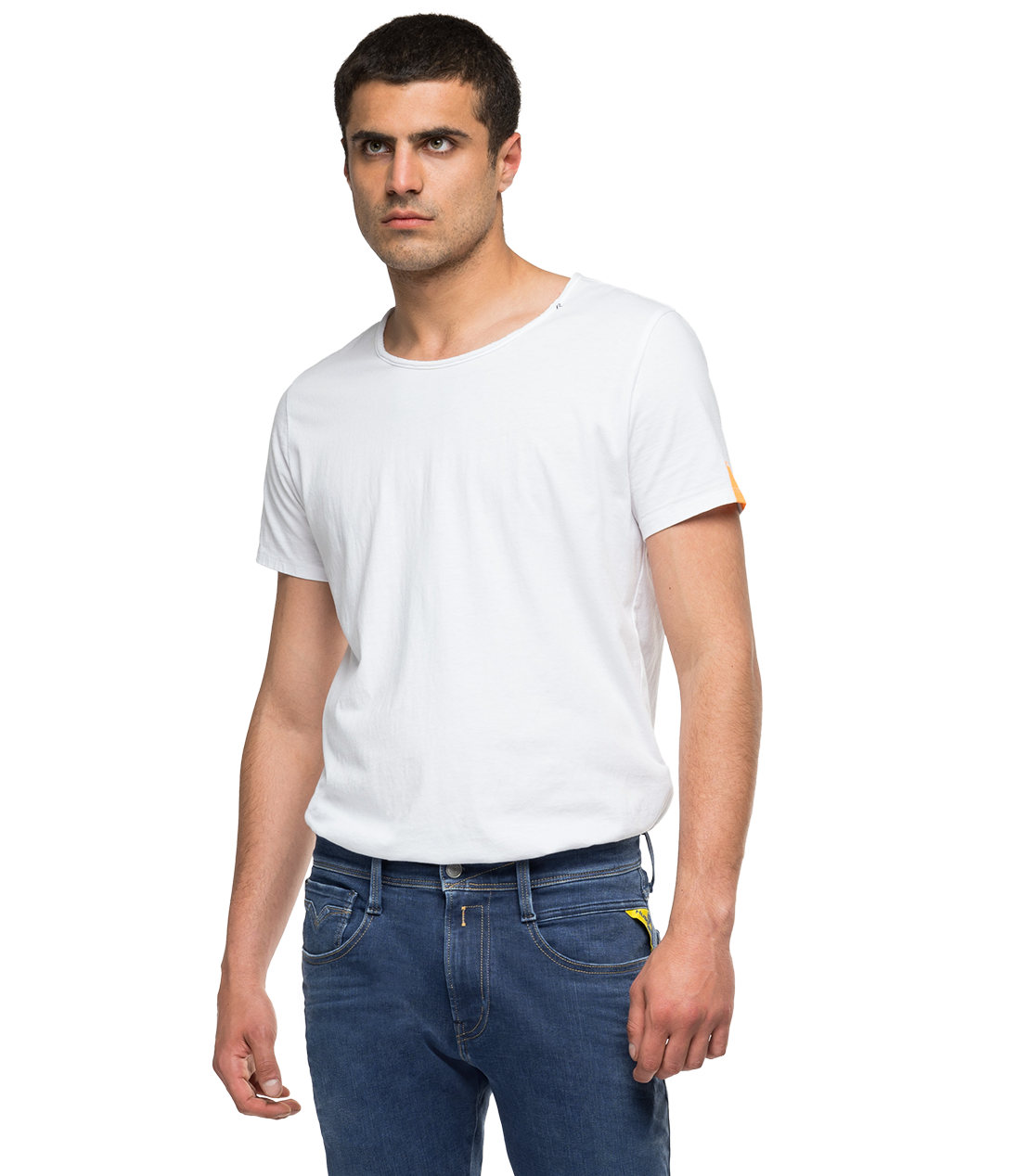 CHAIN スリムフィットジーンズ REPLAY FOR HUSQVARNA 詳細画像 ミディアムブルー 4